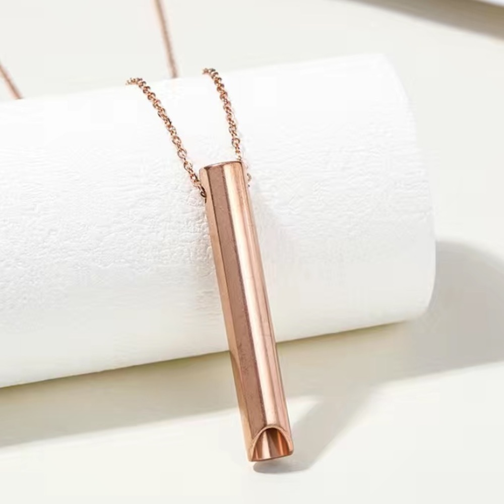 Anxiety Breathing Meditation Mindfulness Necklace